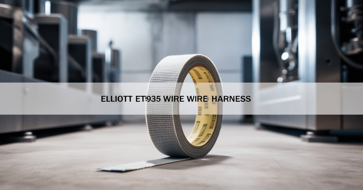 Non-Adhesive Elliott ET935 Cloth Tape Wire Harness